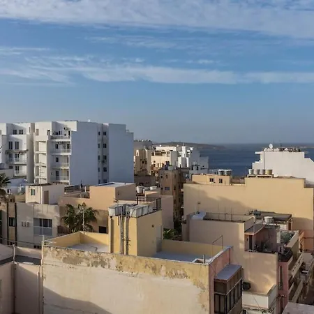 Duplex Penthouse With Seaview Apartman San Pawl il-Baħar